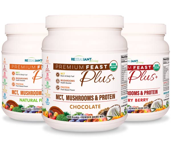 Premium Feast Plus MCT, Mushrooms and Protein Collection